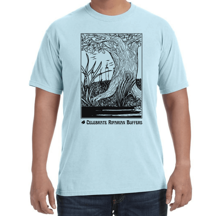 Celebrate Buffers T-shirt - Chesapeake Conservation Landscaping Council